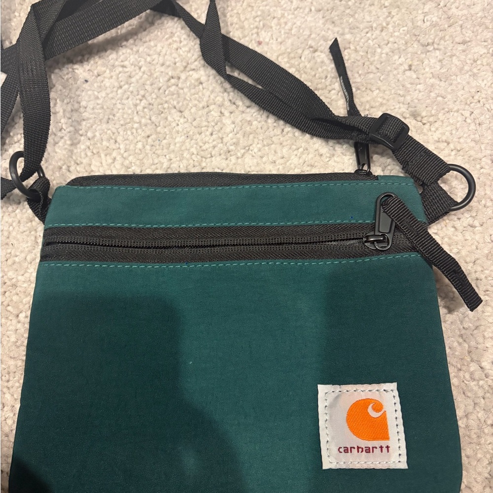 Carhartt Dark Green Messenger Bag